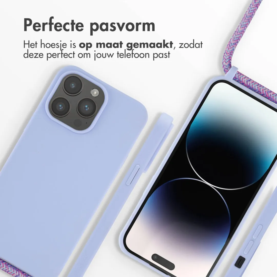 Imoshion Hoesje iPhone 14 Pro Max - Siliconen Paars