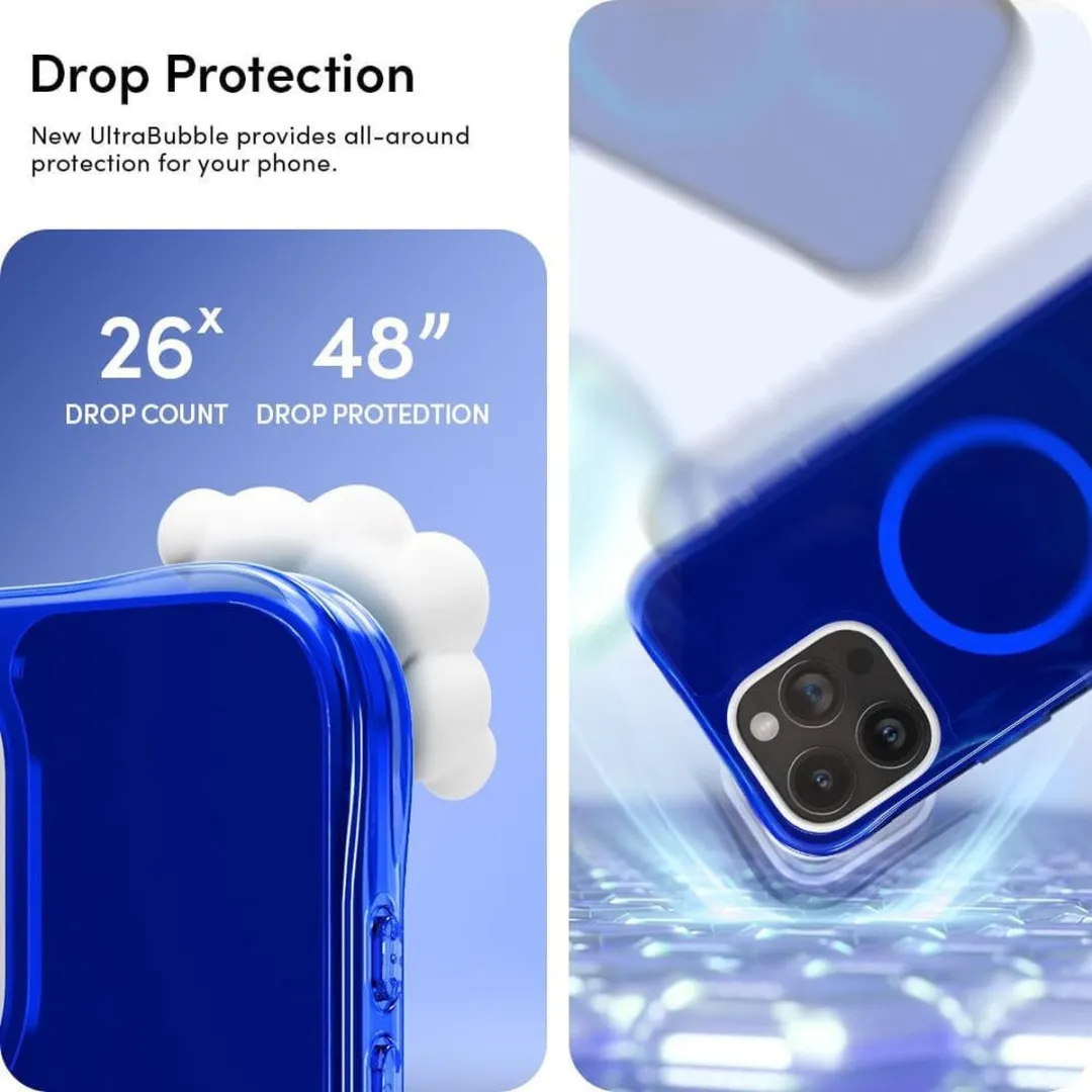 Spigen Cyrill Ultra Sheer Mag Hoesje iPhone 15 Pro - Blauw - ACS06766 - afbeelding 5 van 6