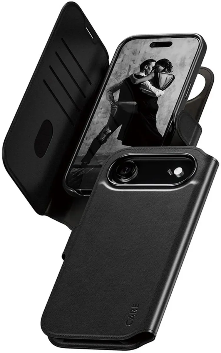 PanzerGlass Tango 2In1 Wallet Case - iPhone Air MagSafe - 1 Pasje - Zwart