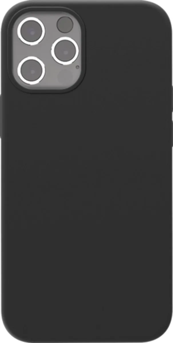 Azuri iPhone 12 Pro Max Siliconen Hoesje - Zwart - afbeelding 6 van 6