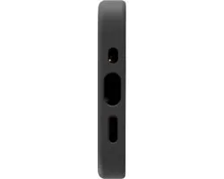 Azuri iPhone 12 Pro Max Siliconen Hoesje - Zwart