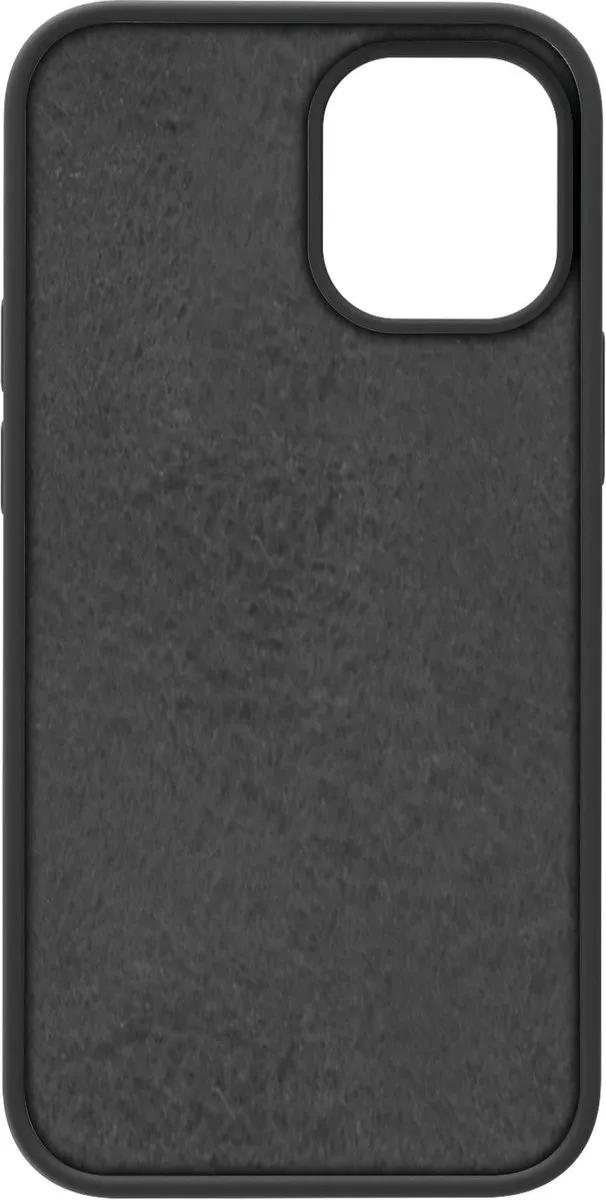 Azuri iPhone 12 Pro Max Siliconen Hoesje - Zwart