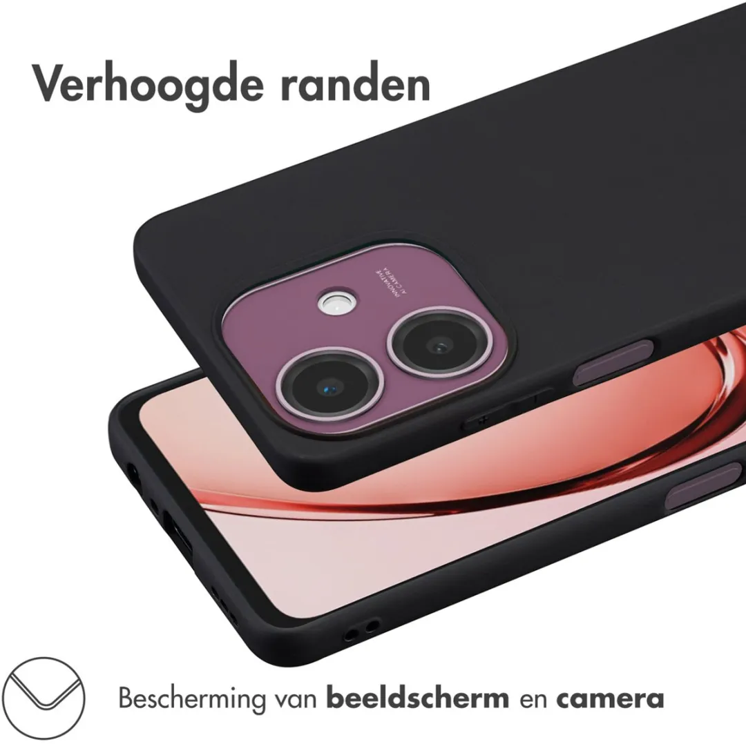 imoshion Hoesje Oppo A40/A40M/A60 - Zwart
