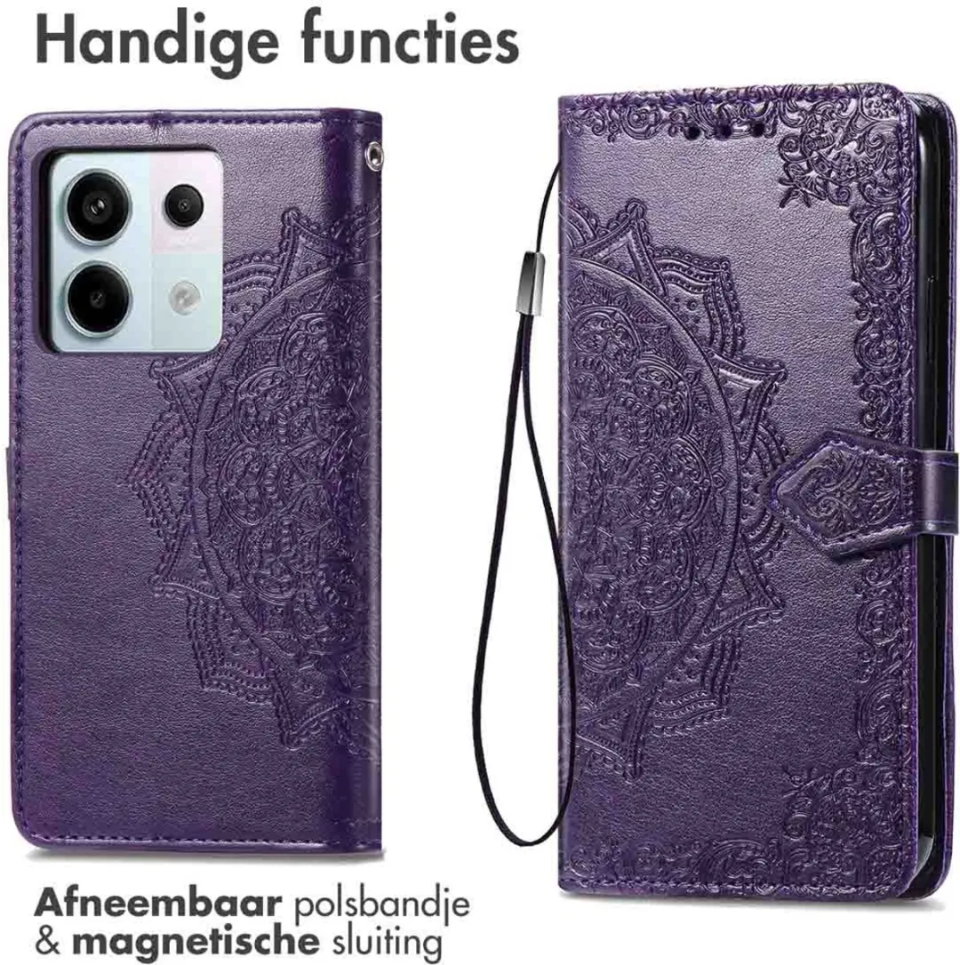 Imoshion Hoesje Paars - voor Xiaomi Redmi Note 13 Pro 5G/Poco X6