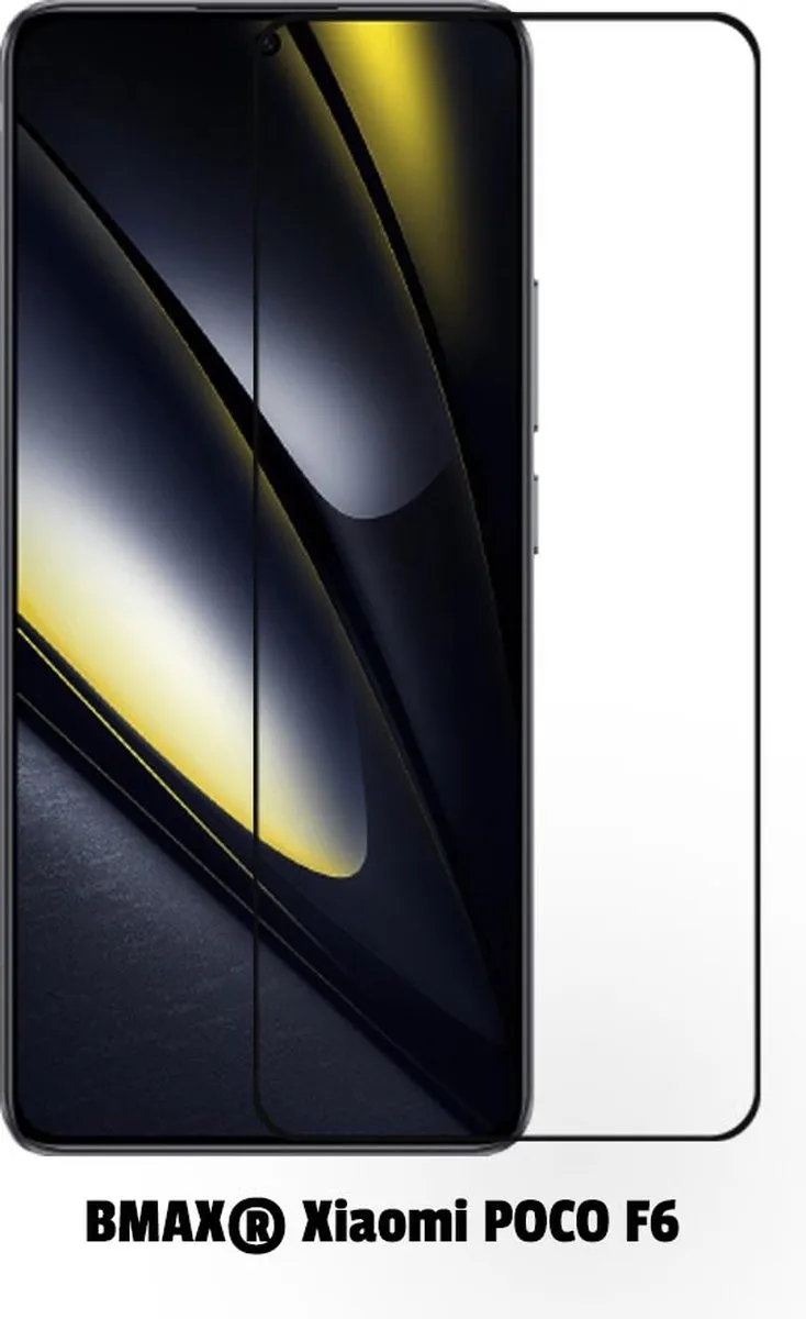 BMAX Screenprotector Xiaomi POCO F6 - 2 Stuks - Zwart