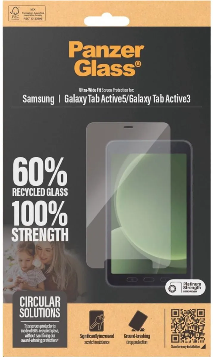 PanzerGlass Screenprotector Samsung Galaxy Tab Active5 - 1 Stuk - afbeelding 6 van 6