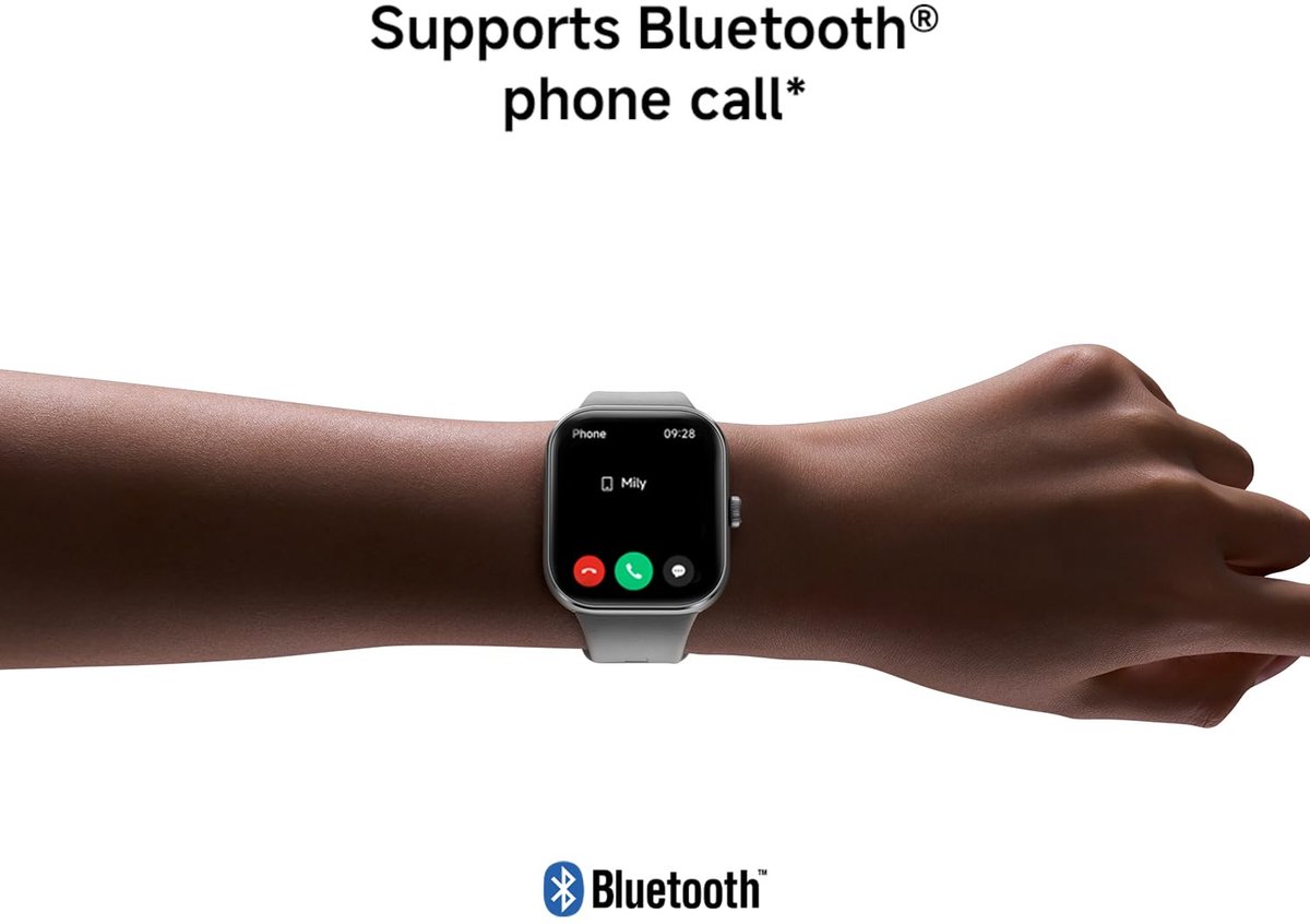 Xiaomi Redmi Watch 5 - Smartwatch, Sport- en Fitnessmonitor, tot 24 Dagen Batterijduur, 150+ Sportmodi, Hartslagmonitor, Slaapmonitor, Zilver Grijs