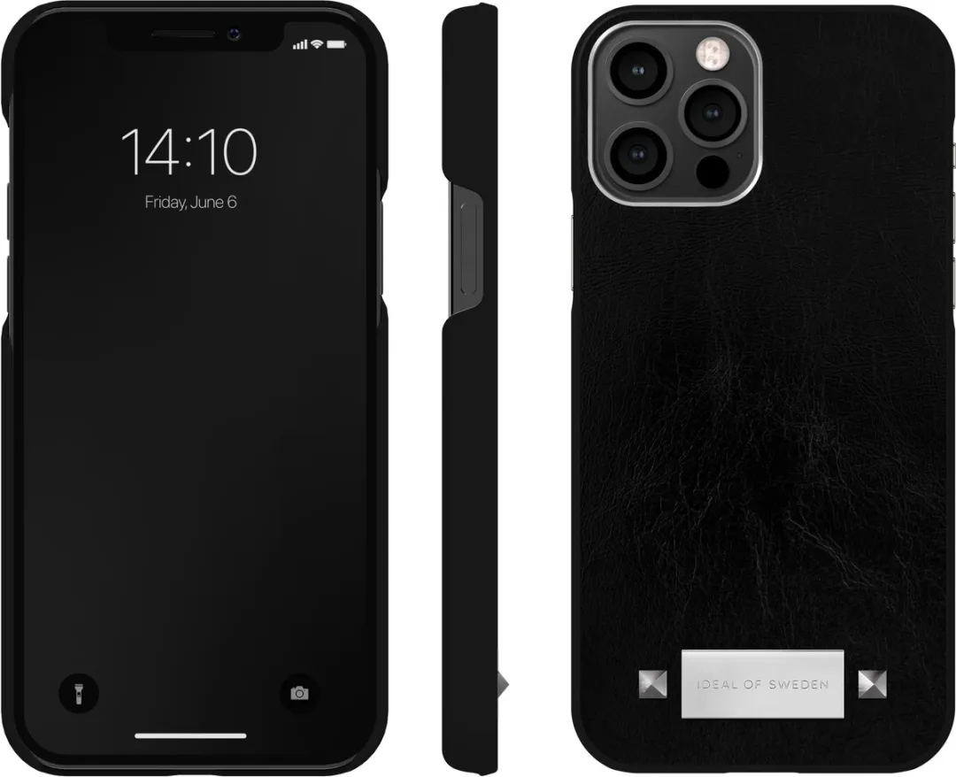 iDeal of Sweden Atelier Case iPhone 12/12 Pro - Platinum Black - IDNCAU21-I1965-349 - afbeelding 2 van 5