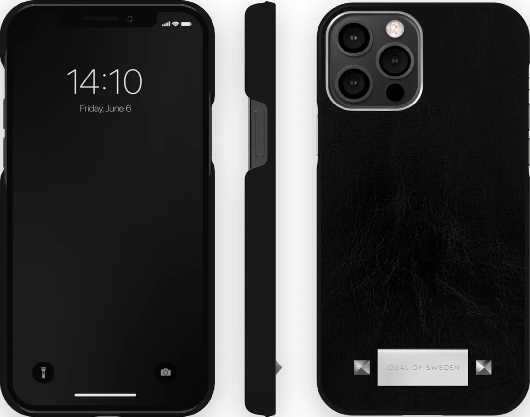 iDeal of Sweden Atelier Case iPhone 12/12 Pro - Platinum Black - IDNCAU21-I1965-349 - afbeelding 4 van 5