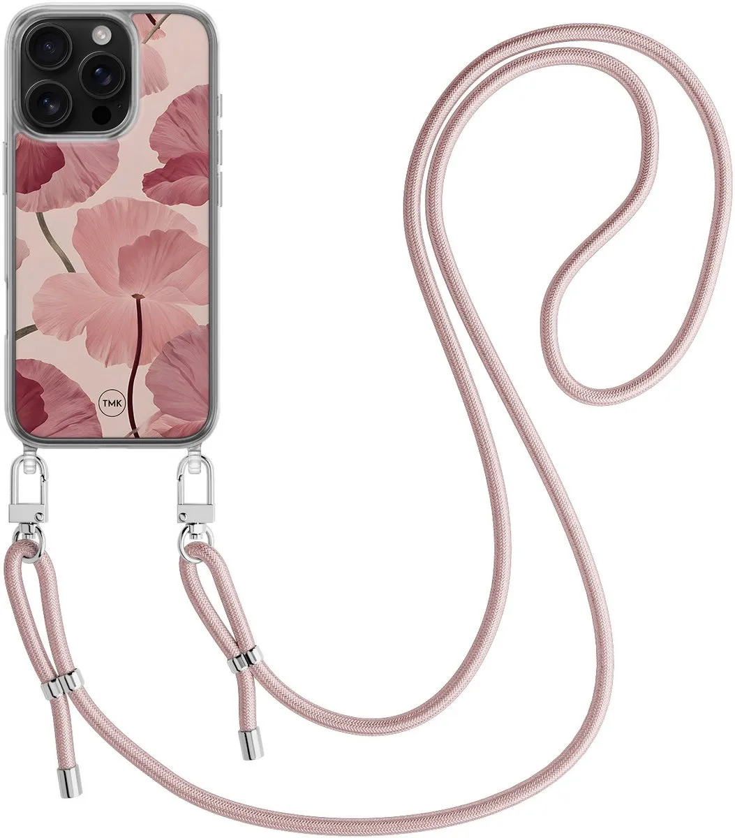Casevibes Telefoonhoesje iPhone 16 Pro Vintage Blossom - Roze