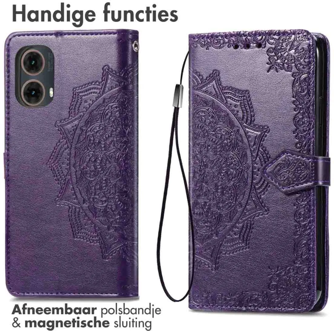 Imoshion Moto G85 Hoesje - Paars