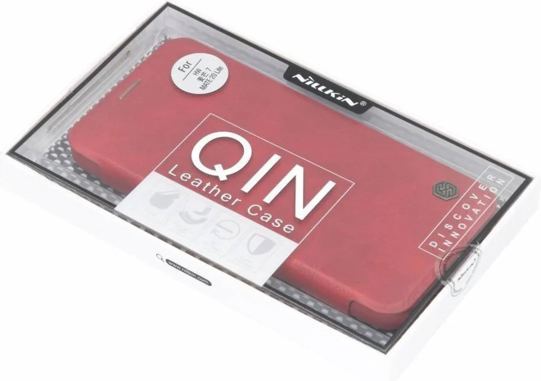 Nillkin Rode Qin PU Leather Hoesje - Huawei Mate 20 Lite - afbeelding 3 van 3