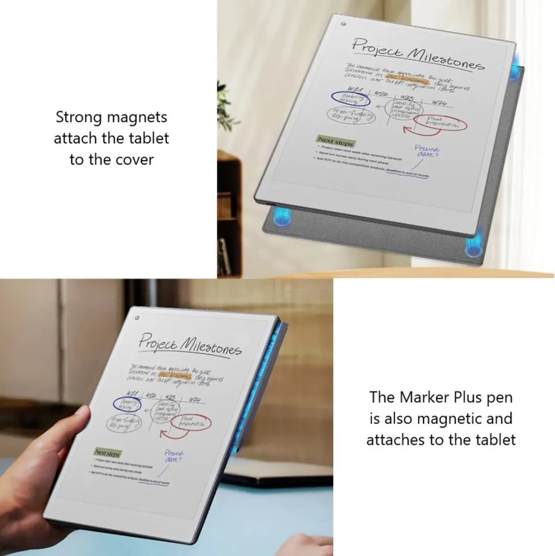 Remarkable Paper Pro 709004525002 Tablet - Blauwe Book Folio