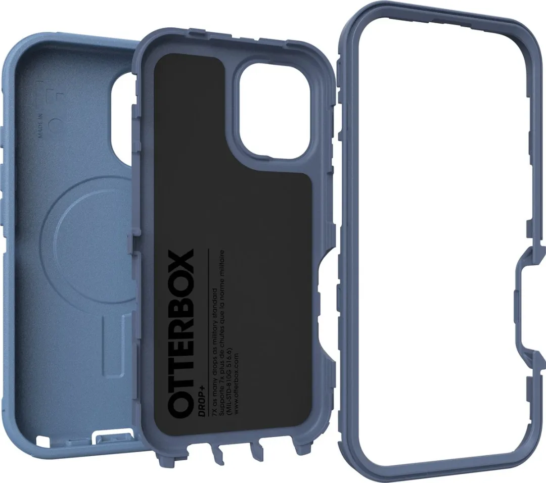OtterBox Defender 77-95957 Hoesje - iPhone 16 - Blauw
