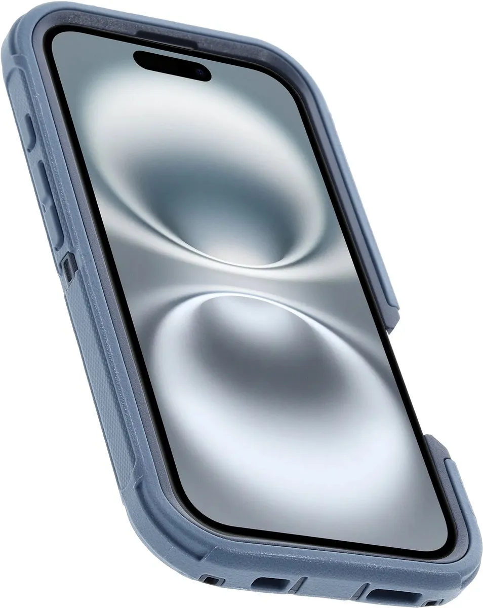 OtterBox Defender 77-95957 Hoesje - iPhone 16 - Blauw - afbeelding 6 van 6