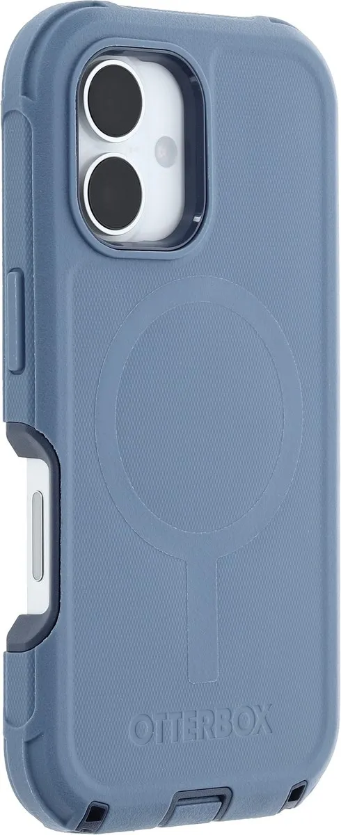 OtterBox Defender 77-95957 Hoesje - iPhone 16 - Blauw