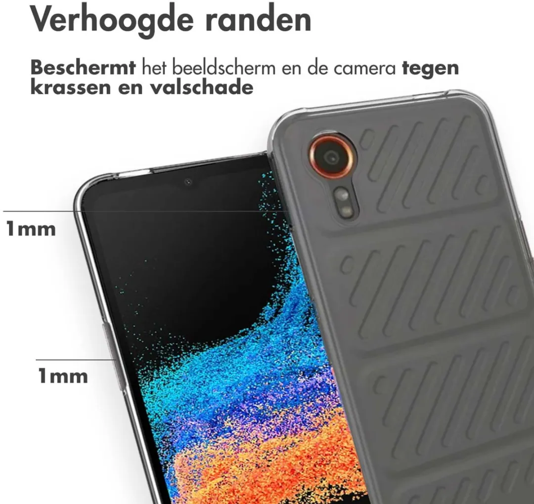 Accezz Hoesje Samsung Galaxy Xcover 7 - Transparant