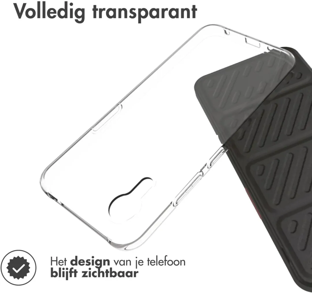 Accezz Hoesje Samsung Galaxy Xcover 7 - Transparant