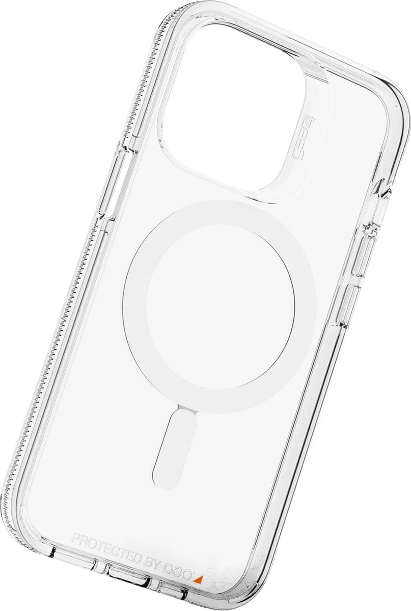 Gear4 Crystal Palace Snap D3O Hoesje iPhone 13 Pro Max - Transparant