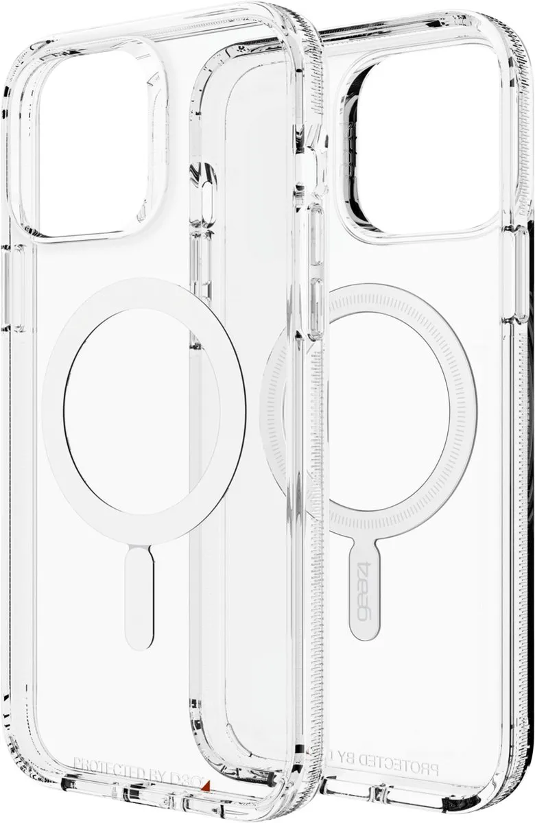 Gear4 Crystal Palace Snap D3O Hoesje iPhone 13 Pro Max - Transparant
