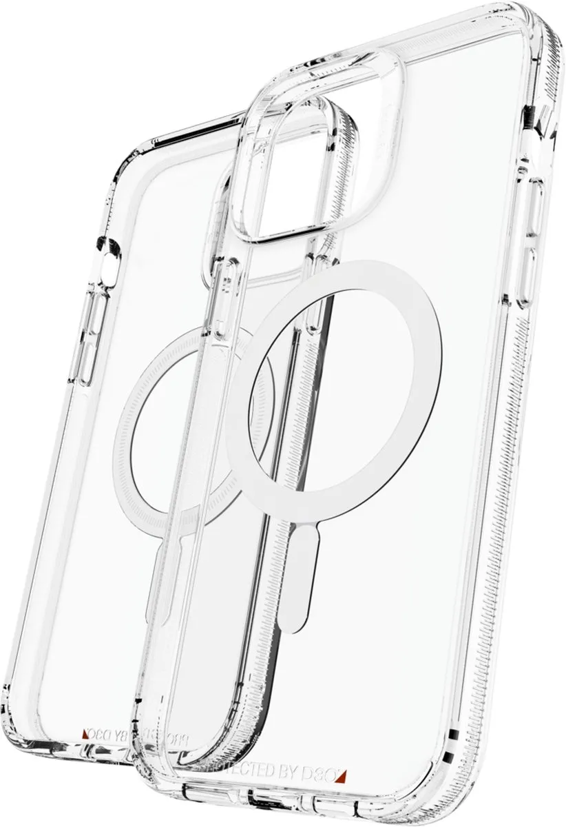 Gear4 Crystal Palace Snap D3O Hoesje iPhone 13 Pro Max - Transparant