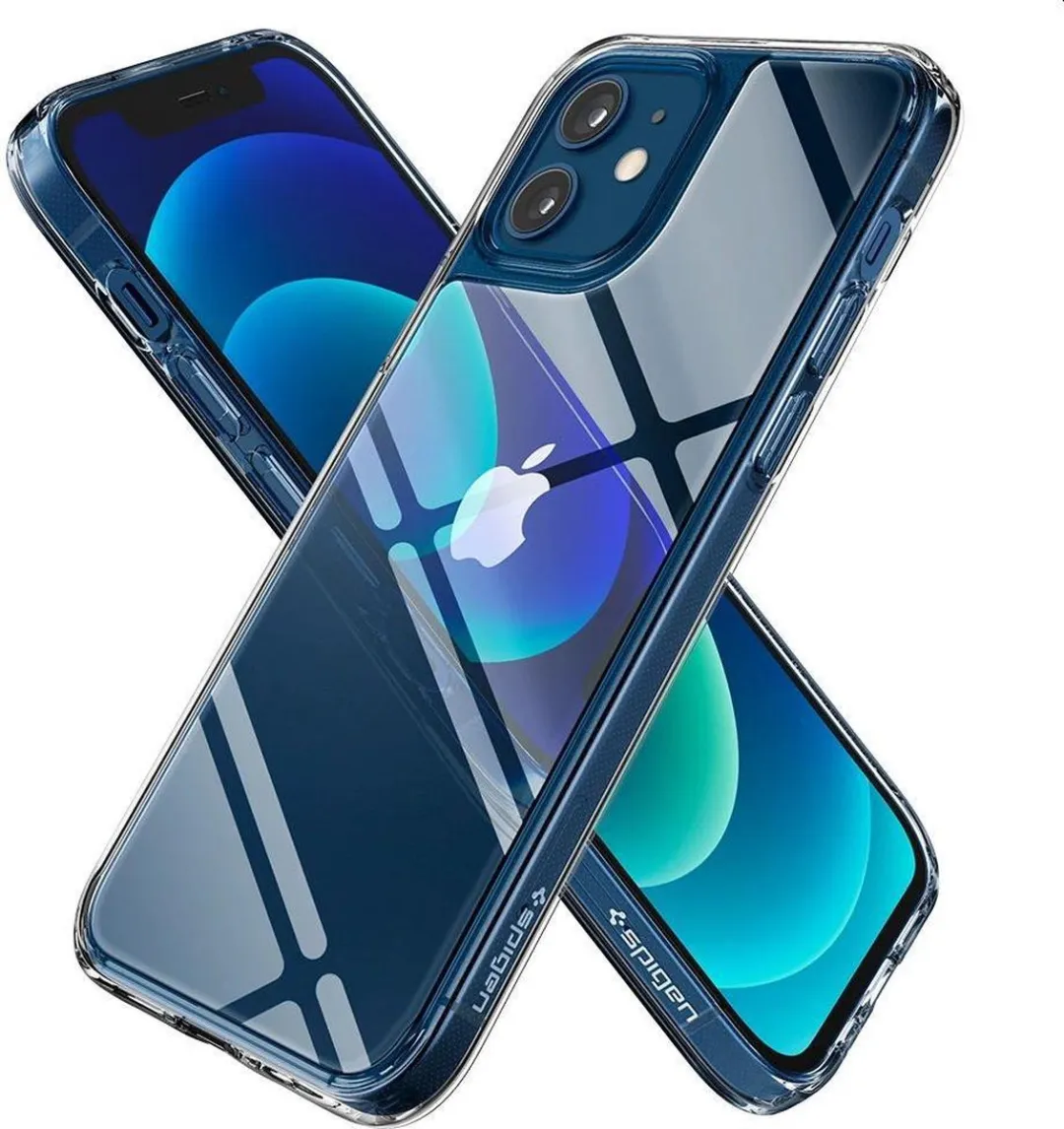 Spigen Quartz Hybrid TPU Hoesje iPhone 12 Mini - ACS01748 - Transparant