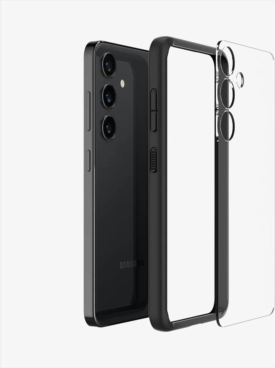 Spigen Ultra Hybrid Hoesje ACS07330 - Samsung Galaxy S24 Plus - Matte Zwart
