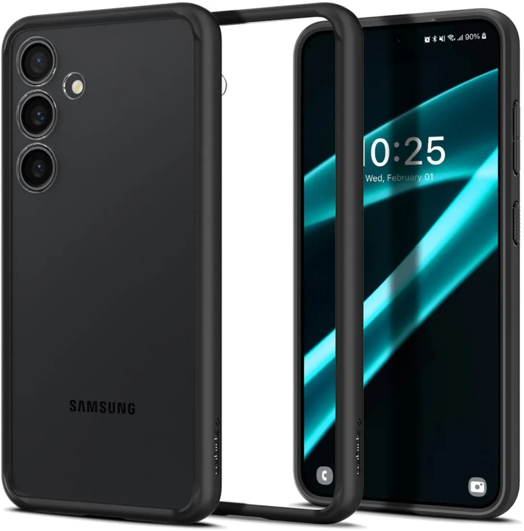 Spigen Ultra Hybrid Hoesje ACS07330 - Samsung Galaxy S24 Plus - Matte Zwart