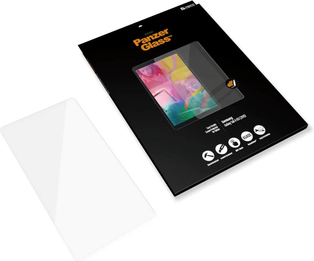 PanzerGlass PZ-7199 Screenprotector - Samsung Galaxy Tab A 10.1 (2019) - Zwart