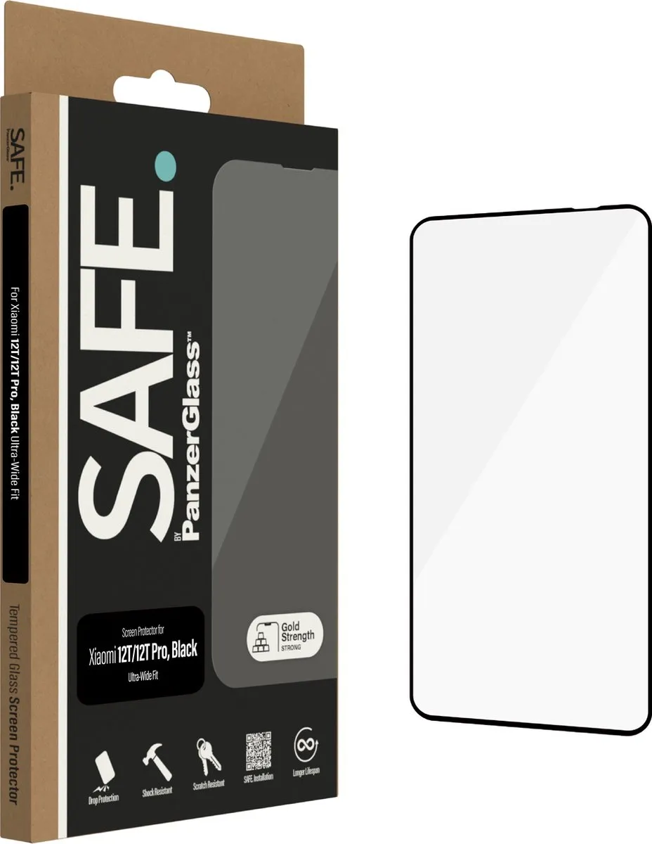 PanzerGlass SAFE95146 Schermbeschermer Xiaomi 12T - Doorzichtig