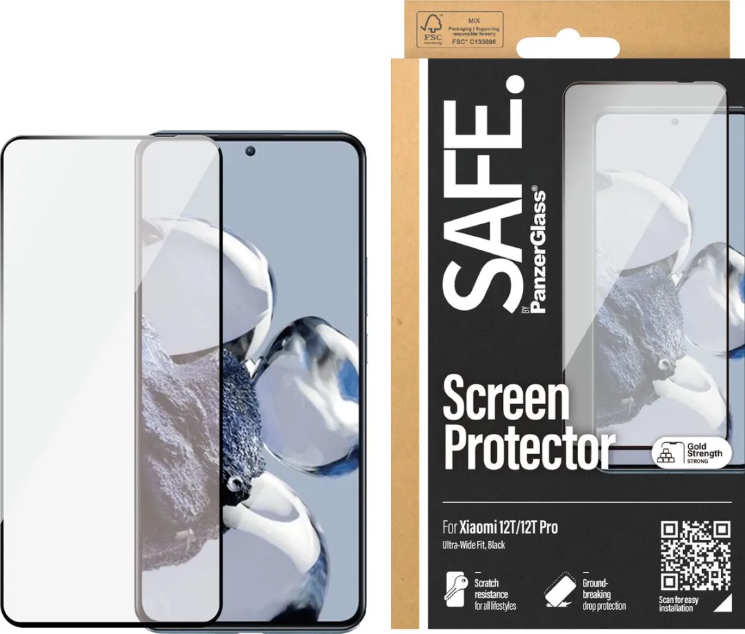 PanzerGlass SAFE95146 Schermbeschermer Xiaomi 12T - Doorzichtig