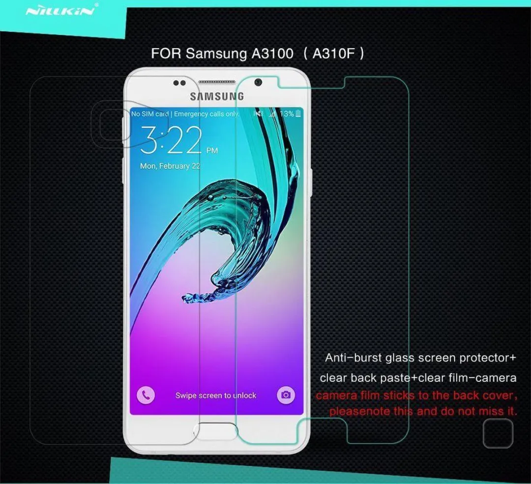 Nillkin Tempered Glass Screenprotector Samsung Galaxy A3 (2016) - 9H Nano - afbeelding 4 van 6