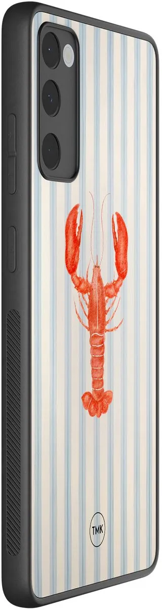 Casevibes Hoesje Samsung Galaxy S20 FE - Blauw Kreeft - TPU