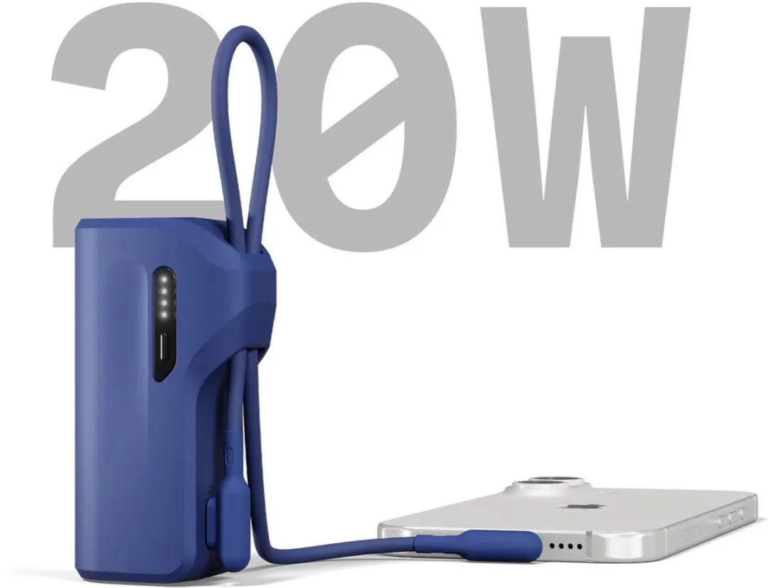 Cygnett Thumboost 5K Powerbank CY5357PBCHE - 5.000mAh 20W - Blauw
