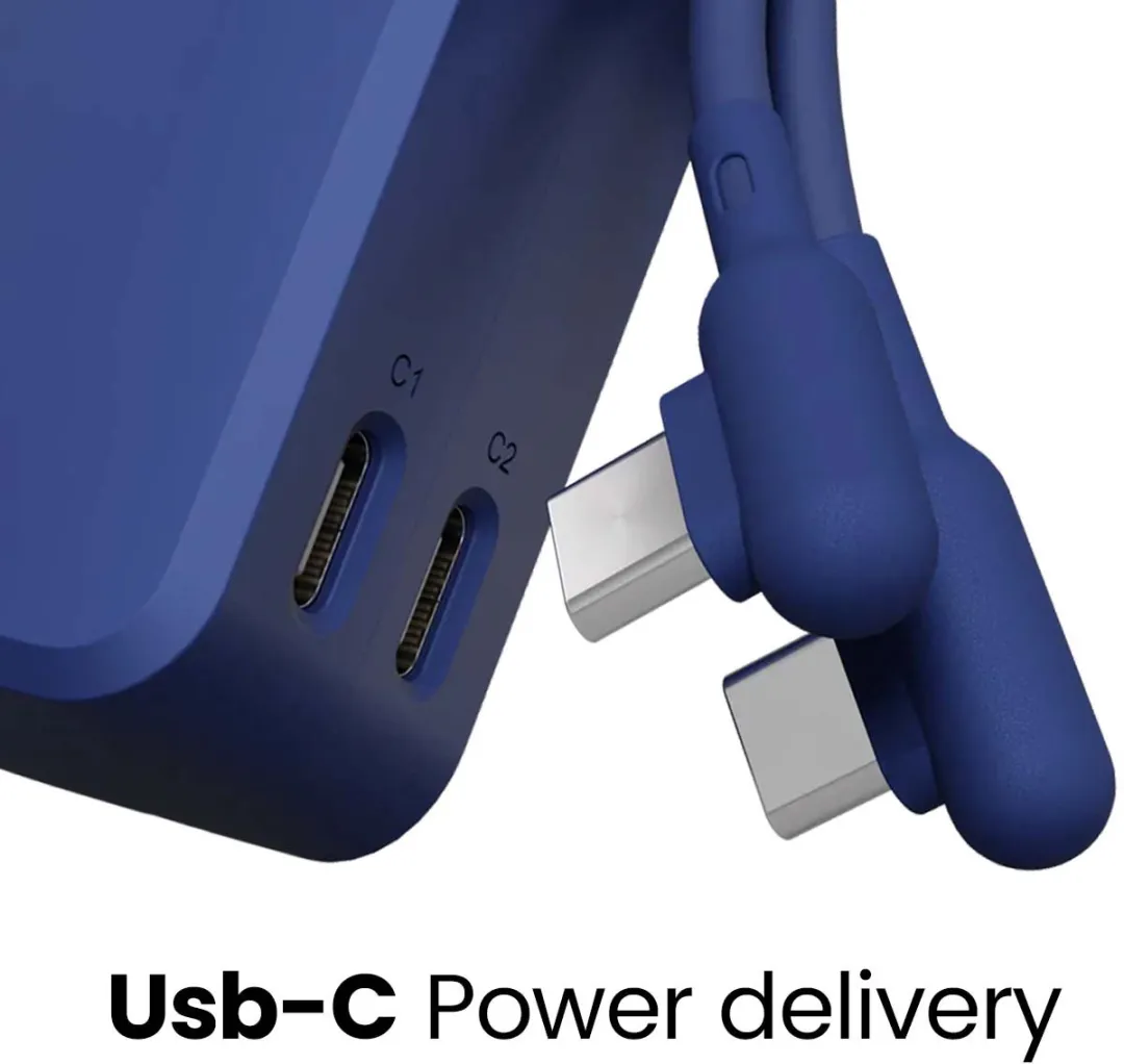 Cygnett Thumboost 5K Powerbank CY5357PBCHE - 5.000mAh 20W - Blauw