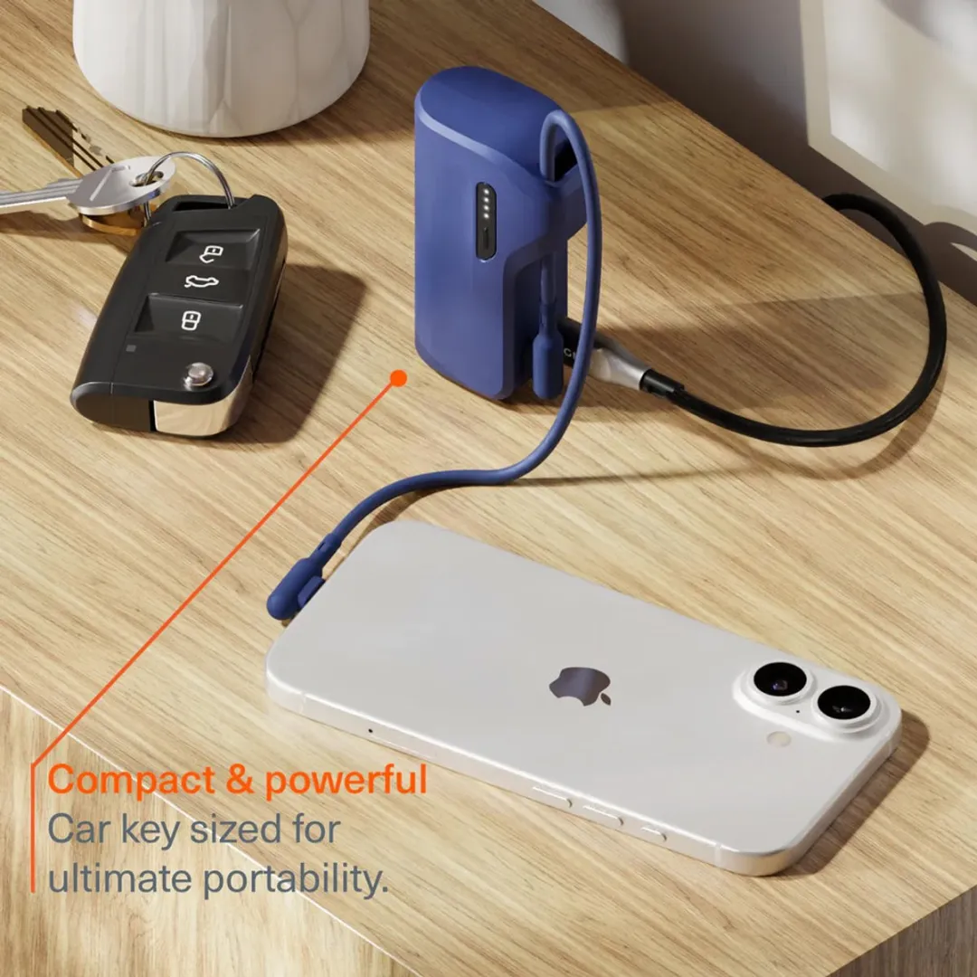 Cygnett Thumboost 5K Powerbank CY5357PBCHE - 5.000mAh 20W - Blauw