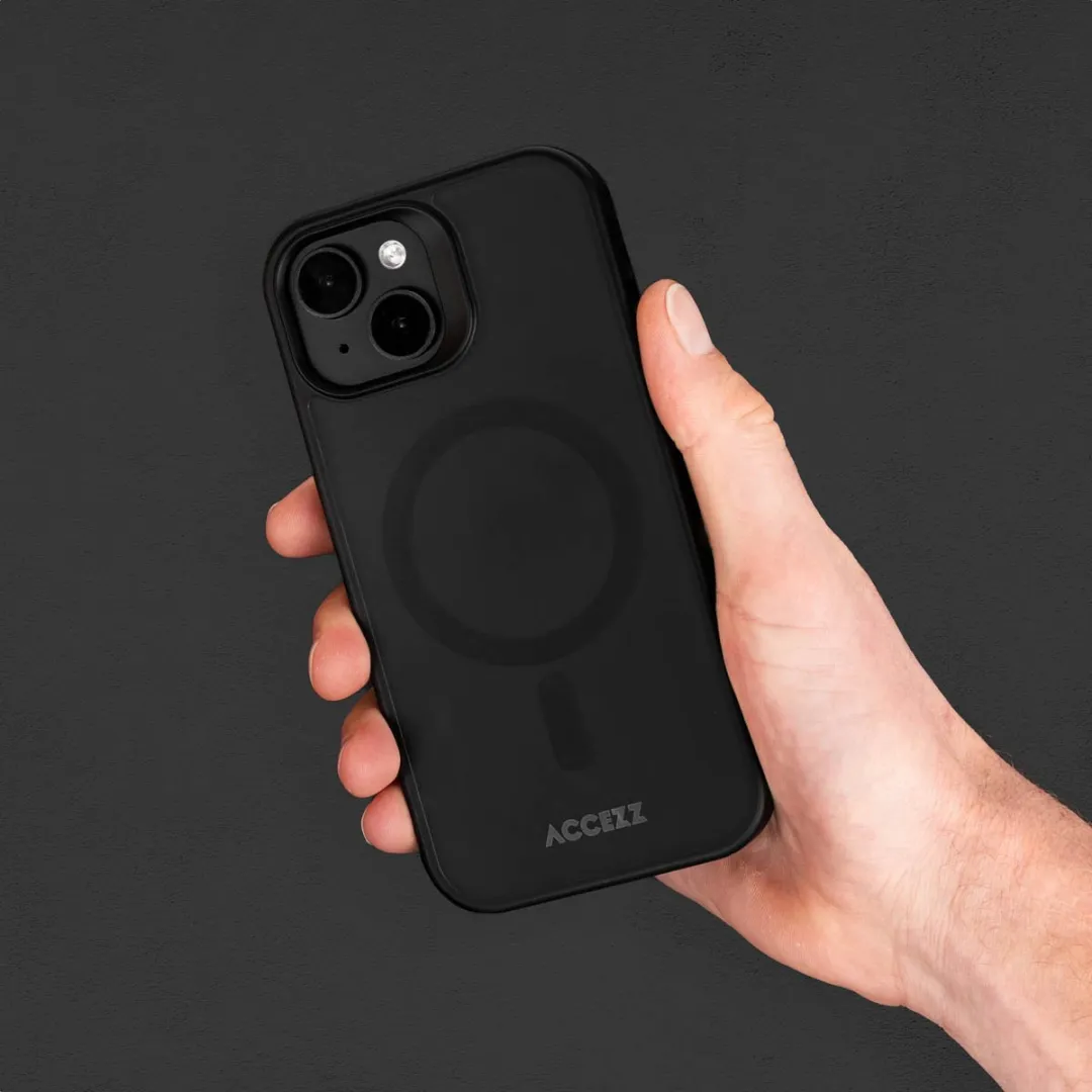 Accezz Hoesje iPhone 16 Pro Max - MagSafe Zwart