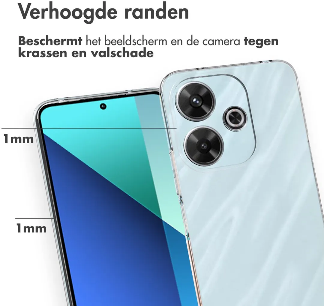 Accezz Hoesje Xiaomi Redmi 13 SH00078998 - Transparant