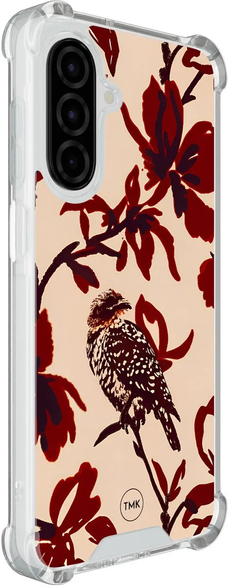 Casevibes Shockproof Hoesje Samsung Galaxy A26 S/A26/S/002 - Rood Bloemenpracht