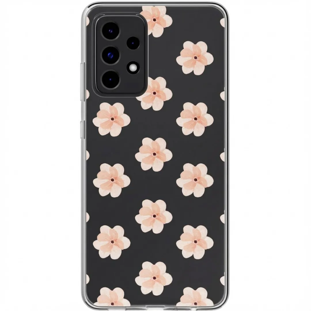 Imoshion Hoesje Samsung Galaxy A52 Floral Peach