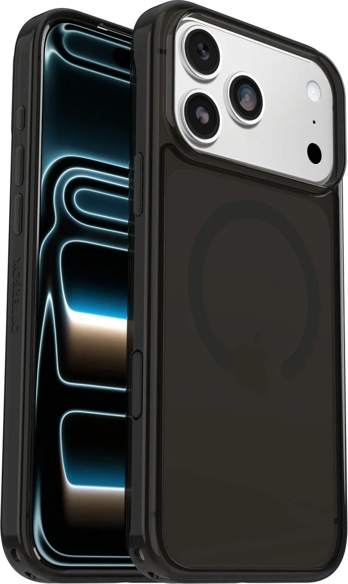 OtterBox Symmetry Clear MagSafe iPhone 17 Pro Max - Zwart/Transparant - afbeelding 6 van 6