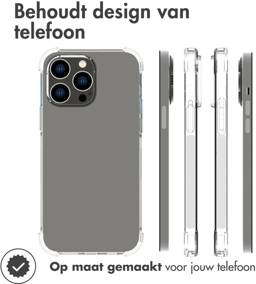 Imoshion Hoesje iPhone 14 Pro Max Transparant