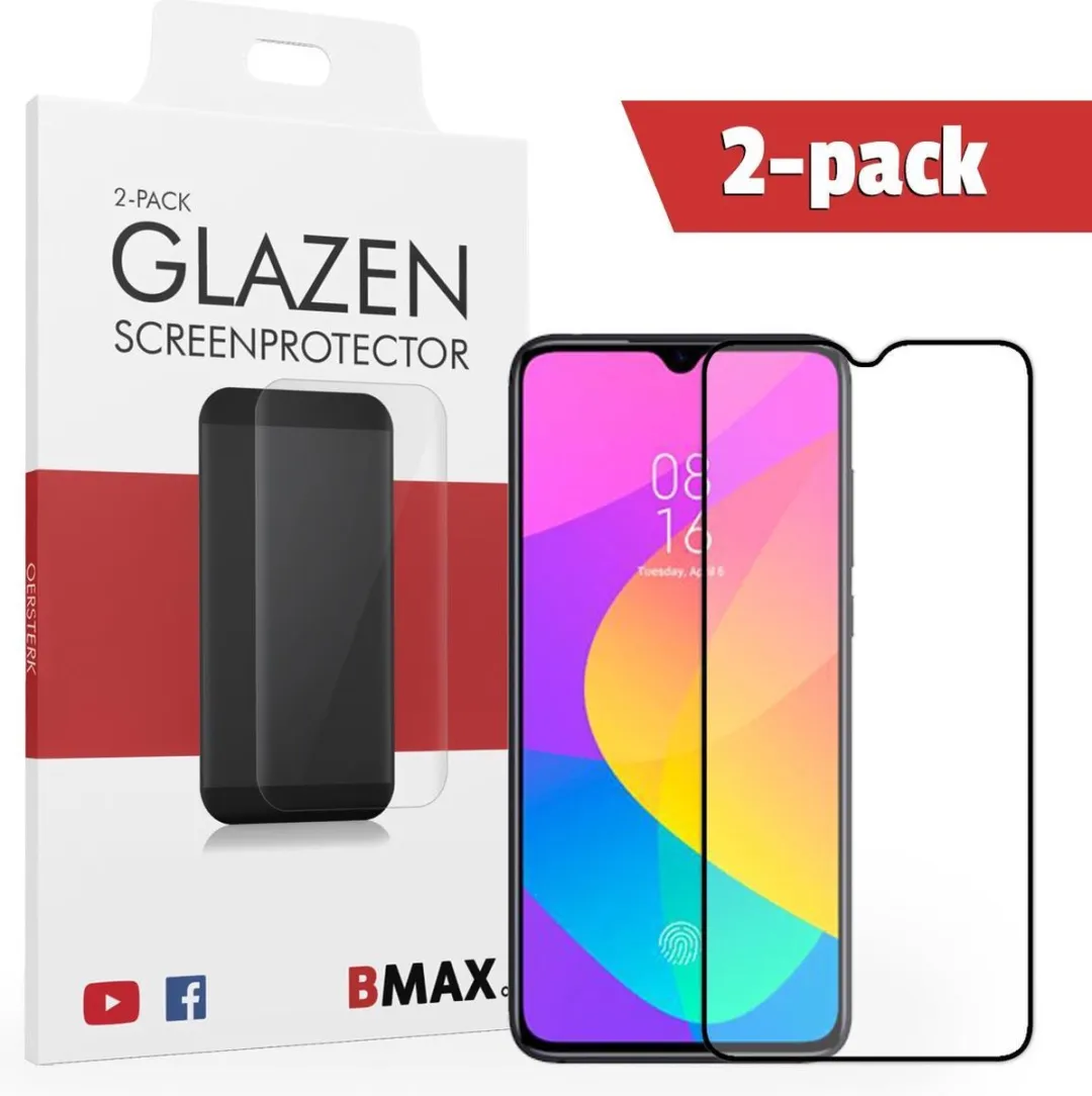 BMAX Glazen Screenprotector Xiaomi Mi 9 Lite