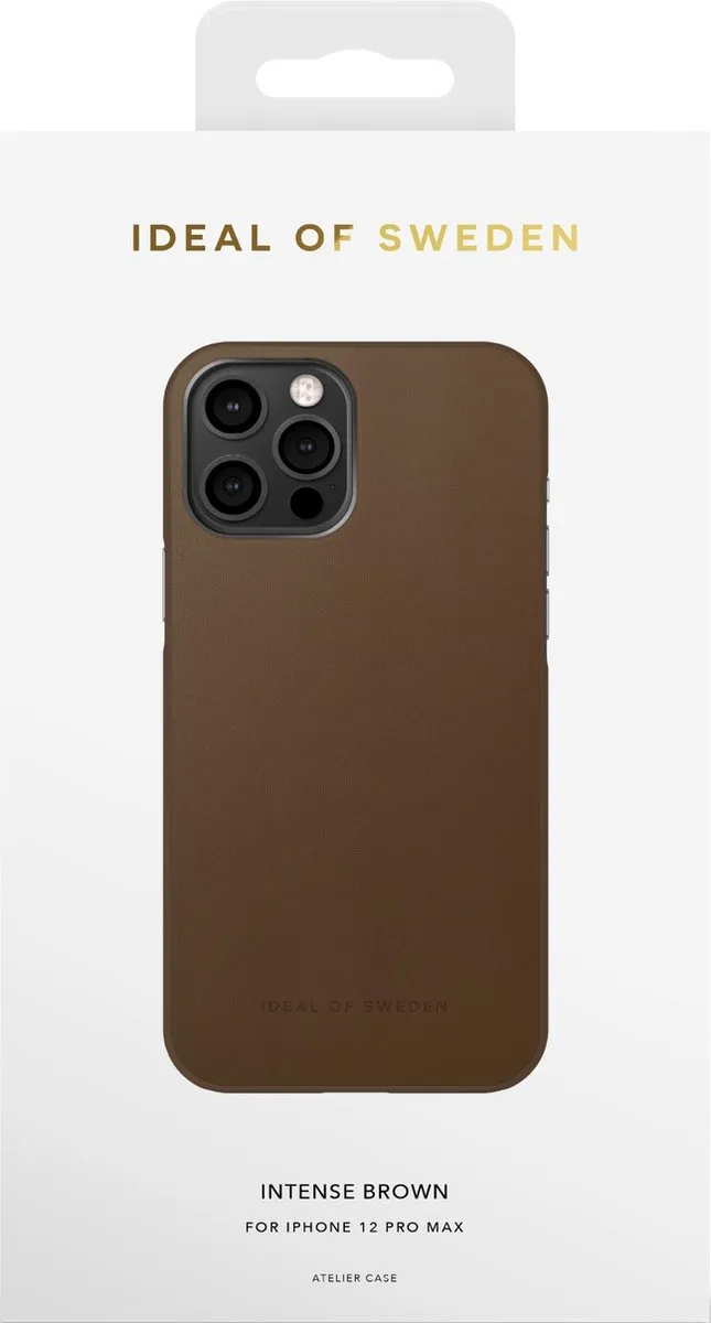 iDeal of Sweden Atelier Case iPhone 12 Pro Max - Intense Brown