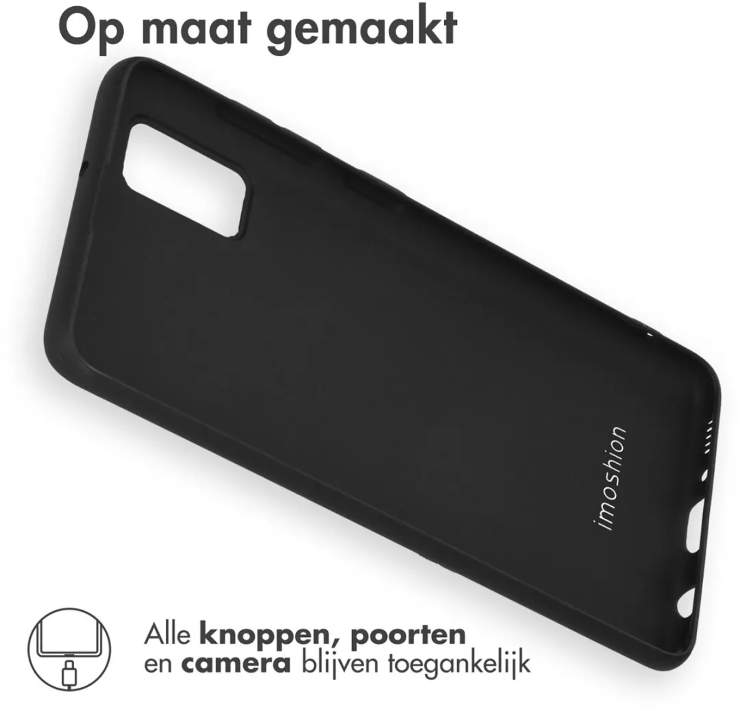 Imoshion Hoesje Samsung Galaxy A41 - Zwart