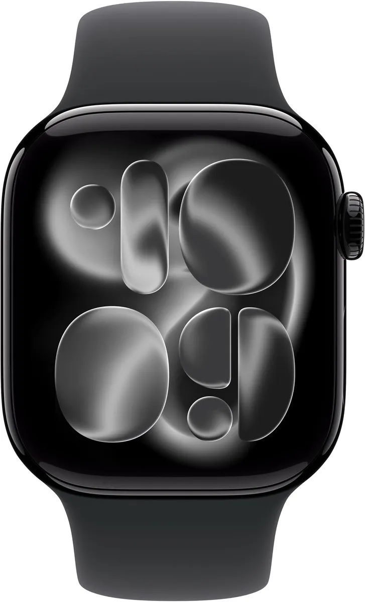 Apple Watch 11 42mm - Jet Black Aluminium - Zwart