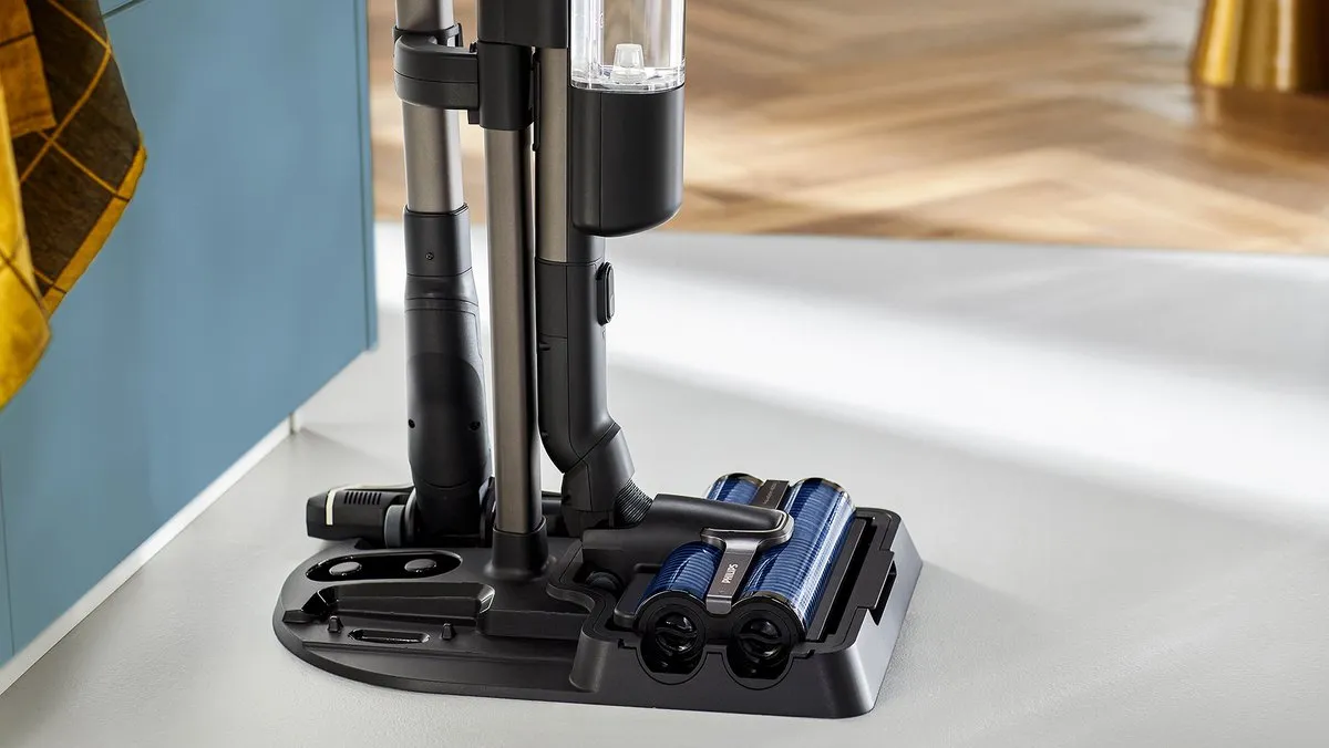 Philips 9000-serie XW9463/11 Snoerloze Stofzuiger & Dweil - Zwart