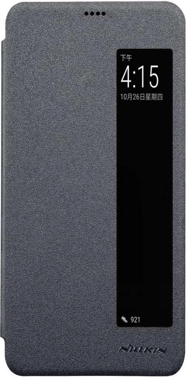 Nillkin Sparkle Series Leather Case Huawei P20 - Zwart - afbeelding 3 van 6
