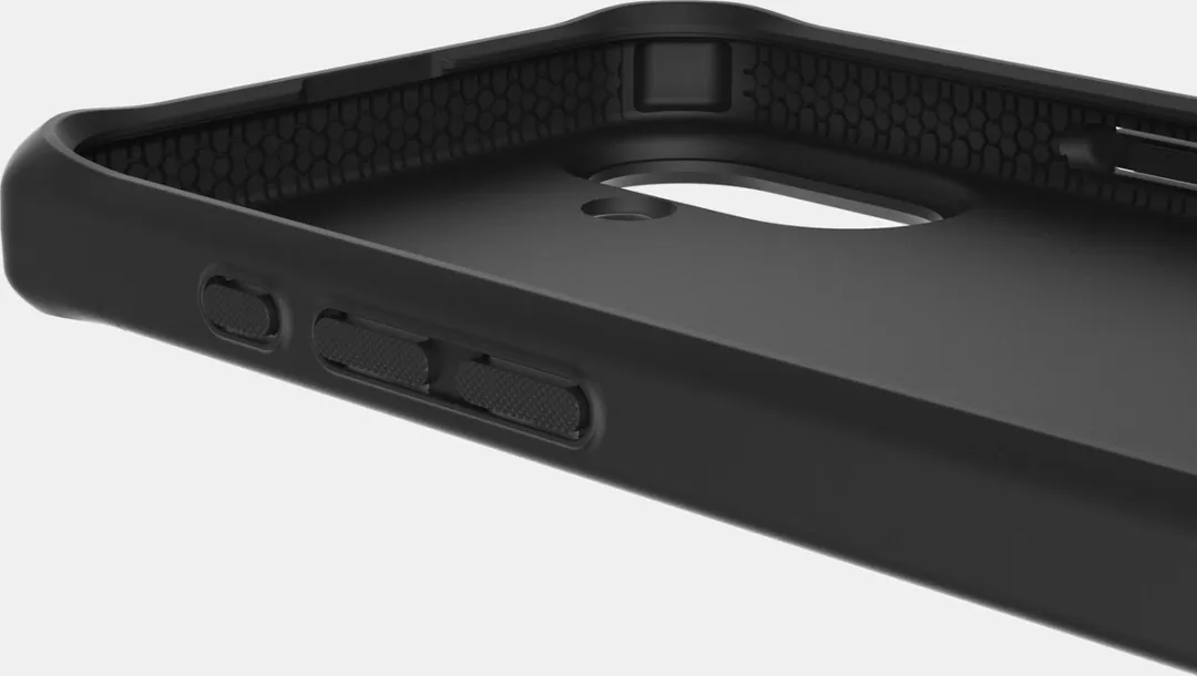 ITSKINS iPhone 16 Hardcase Level 3 SpectrumSilk R - Zwart AP6N-HBURN-BLCK