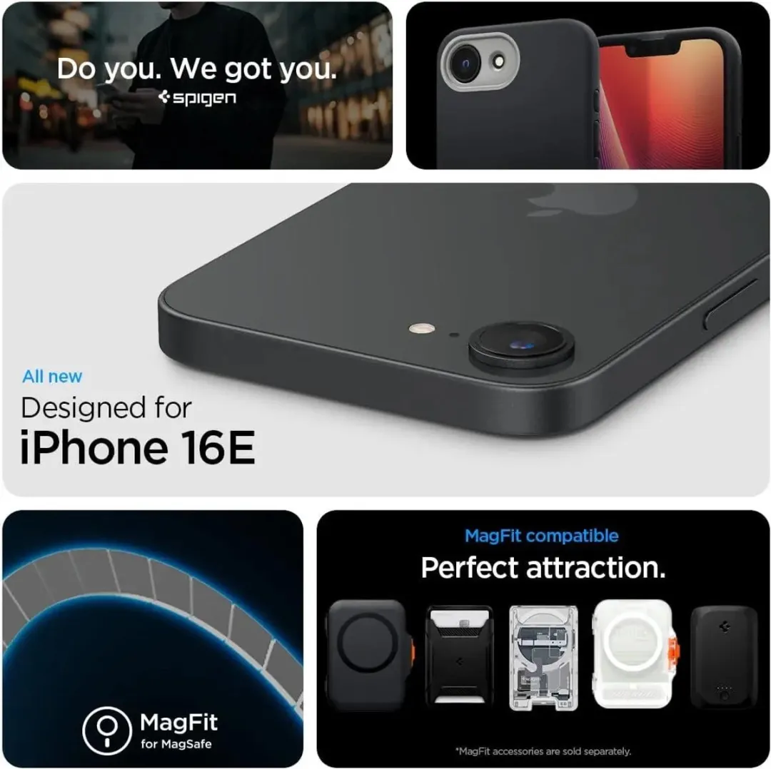 Spigen Nano Pop MagFit iPhone 16e Hoesje - Transparent - 8809971239851